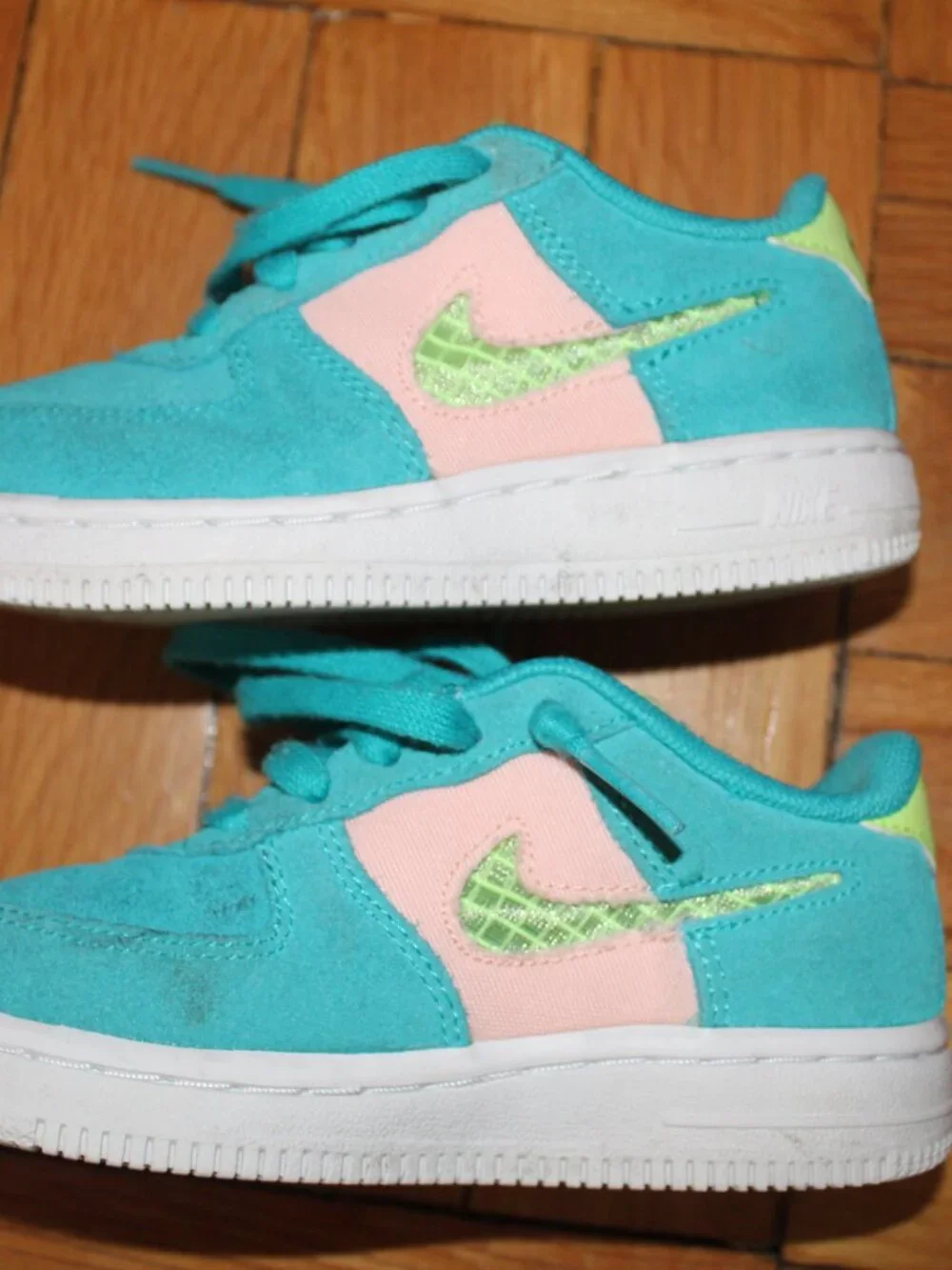 Air Force 1 LV 8 TD Oracle Aqua SIZE 9C